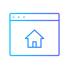 homepage gradient icon