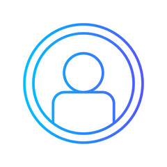 user gradient icon