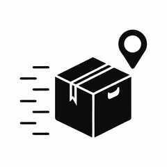 roadmap icon vector silhouette illustration isolated on white background