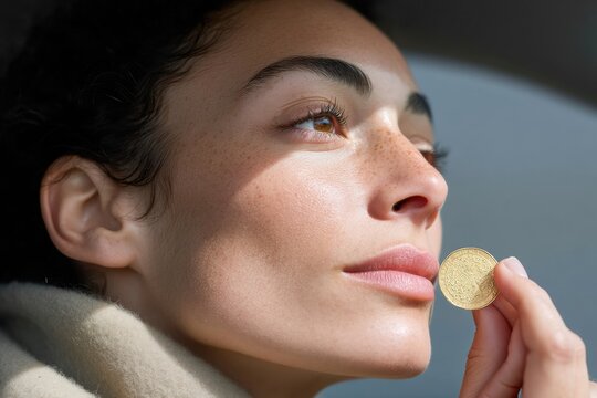 Mindful Investment Gen Z Financial Wellness During National Coin Week - Minimalist Luxury Personal Finance Narrative for Digital Age Empowerment - Powered by Adobe