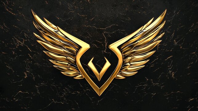 Depiction of a winged Valkyrie representing strength and courage in Norse mythology.