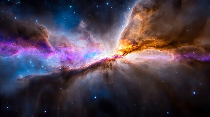 Obraz premium Nebula in Space