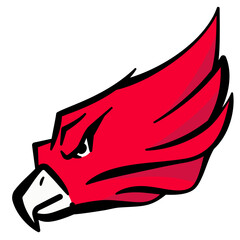 eagle football logo
