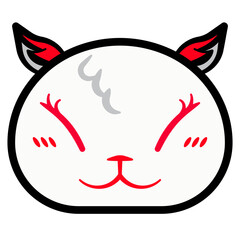 cartoon football logo