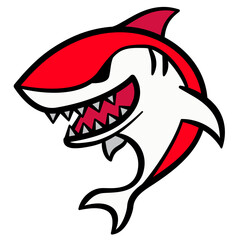 shark football logo