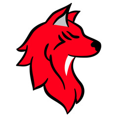 wolf football logo