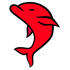 dolphin football logo
