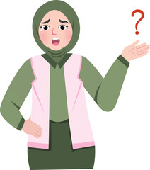 Confused Girl With Questioning Expression