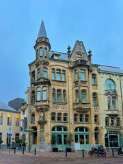Charming art nouveau building in the heart of Ghent with elegant architecture