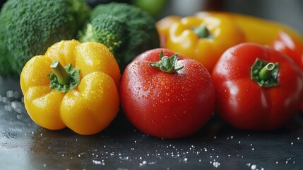 Fresh produce closeup