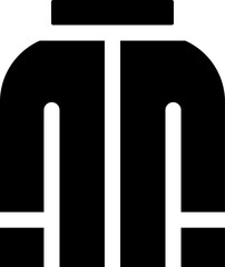 Rounded Filled Jacket Icon