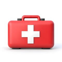 Obraz premium First Aid box on a transparent background