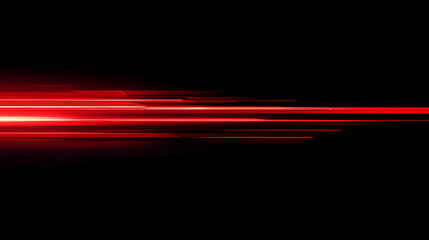 Fototapeta premium red speed motion light