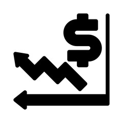 dollar sign glyph icon