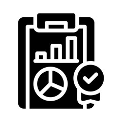 market validation glyph icon