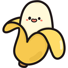 Cute fruits and vegetables Clipart 