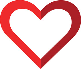 Minimalist Heart Vector