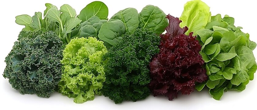 Fresh greens mix kale, lettuce, spinach