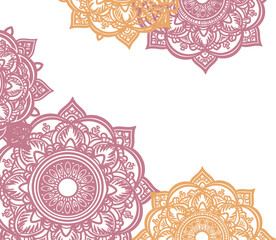 Minimalist Mandala Vector Design