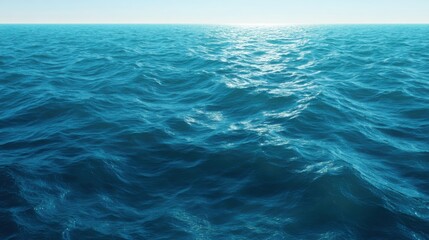 Fototapeta premium Majestic ocean view capturing the depth and beauty of the waves with a fibonacci inspired alignment concept