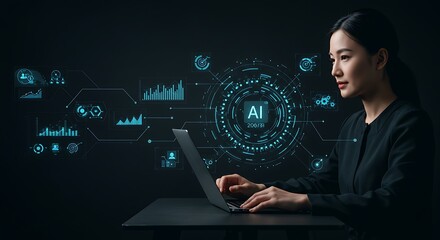 AI continuously monitors user activity to detect policy violations and risks