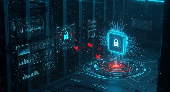 AI cyber system automatically blocks brute-force attacks in progress