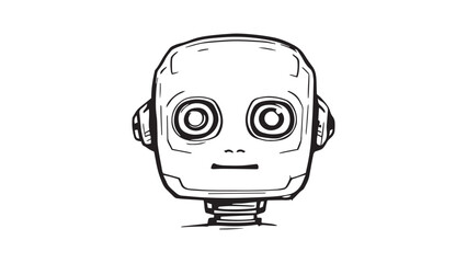 Artificial Intelligence line art