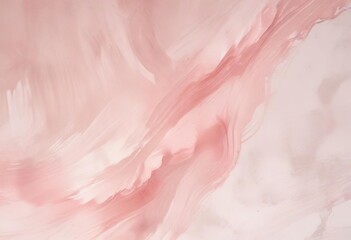 Fototapeta premium Subtle watercolor wash in blush pink with painterly strokes, special occasion, texture