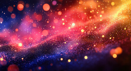Obraz premium luminous light particle jpeg particle background jpeg luminous background jpeg digital art jpeg modern design jpeg background image