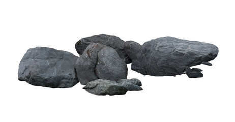 Volcanic Rocks - No Background PNG