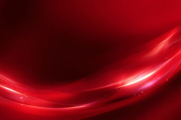 Abstract background red with glowing highlights and soft flowing lines.