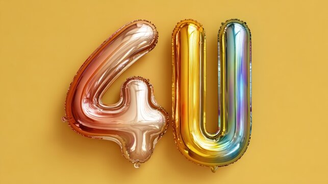 Colorful balloon numbers 4U