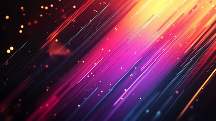 Obraz premium 4K Abstract Black Background with Diagonal Lines and Modern Halftone Gradient for Premium Event Banners