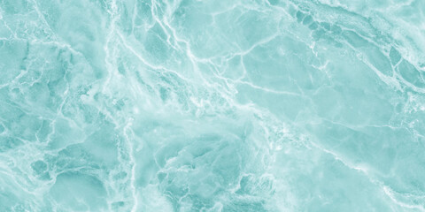 Obraz premium Serene Aqua Marble Texture Elegant calming teal marble background perfect for design projects Subtle veining adds depth