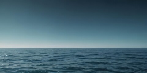 Obraz premium Subtle light blue to deep teal gradient, evokes tranquil ocean depths , marine, ocean