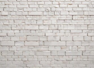 Obraz premium Vector illustration of white bricks seamless pattern, geometric, graphic design