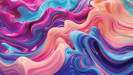 Obraz premium abstract background with colorful waves