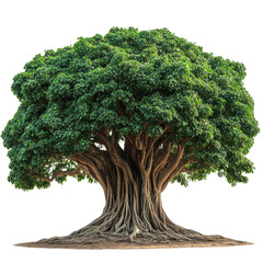 Banyan Tree isolated on transparent background
