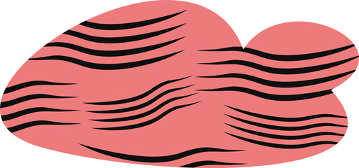 Doodle Abstract Shape Element