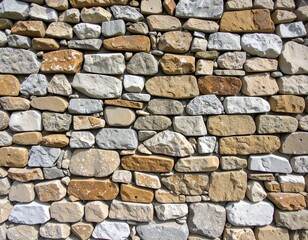 Fototapeta premium Decorative Pebble Stone Wall Texture