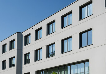 Obraz premium Modern building facade daylight view