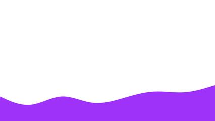 Wavy Footer Divider Elements Abstract Wave Section Separators