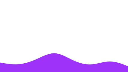 Wavy Footer Divider Elements Abstract Wave Section Separators