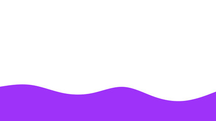 Wavy Footer Divider Elements Abstract Wave Section Separators