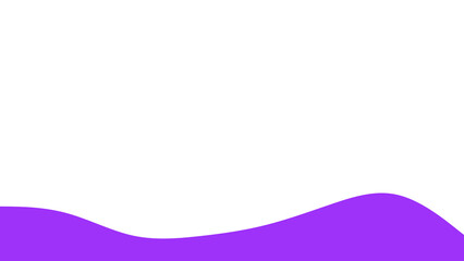 Wavy Footer Divider Elements Abstract Wave Section Separators