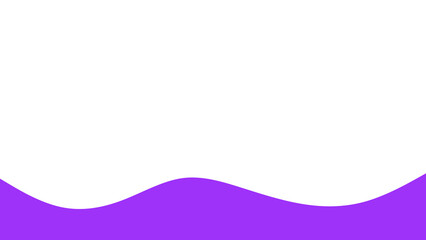 Wavy Footer Divider Elements Abstract Wave Section Separators