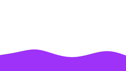 Wavy Footer Divider Elements Abstract Wave Section Separators