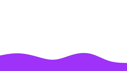 Wavy Footer Divider Elements Abstract Wave Section Separators