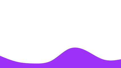 Wavy Footer Divider Elements Abstract Wave Section Separators