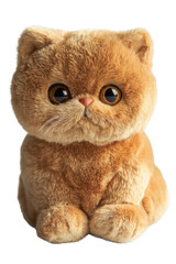 Adorable plush cat toy for kids home stuffed animal cozy atmosphere close-up cute companion